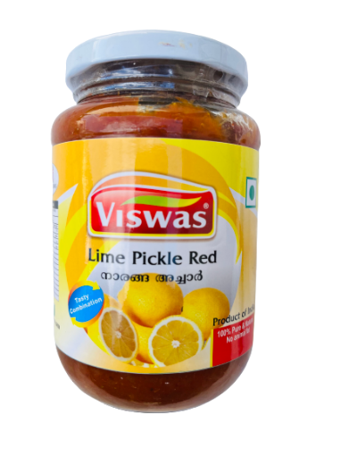 Picture of Lime Pickle Red (Viswas) 400 g