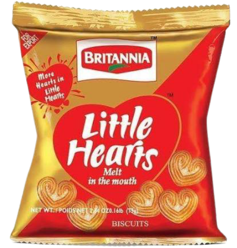 Picture of Little Hearts (Britannia) 75 g