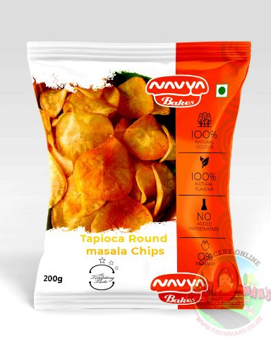 Picture of Tapioca Slice Masala Chips(Navya) 200gm