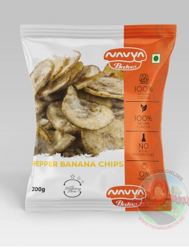 Picture of Pepper Banana Chips (Navya) 200 gm