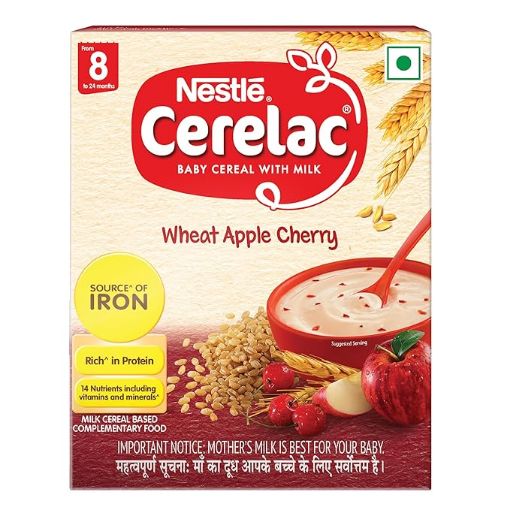 Picture of Cerelac Wheat Apple Cherry 8-24 months (Nestle) 300 g